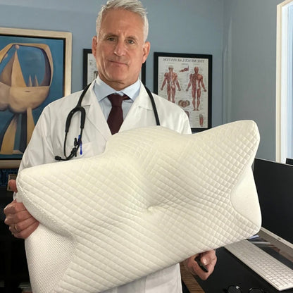 Ergonomic Butterfly Cervical Pillow
