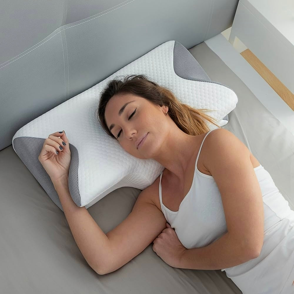 Ergonomic Butterfly Cervical Pillow
